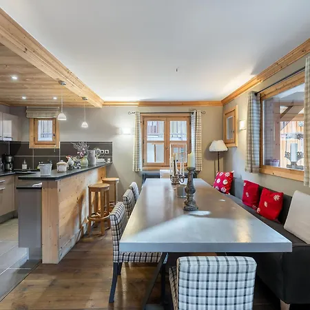 Cosy Au Centre De Le Praz Avec Sauna, Terrasse Et Parking - Fr-1-568-15 Κουρσεβέλ